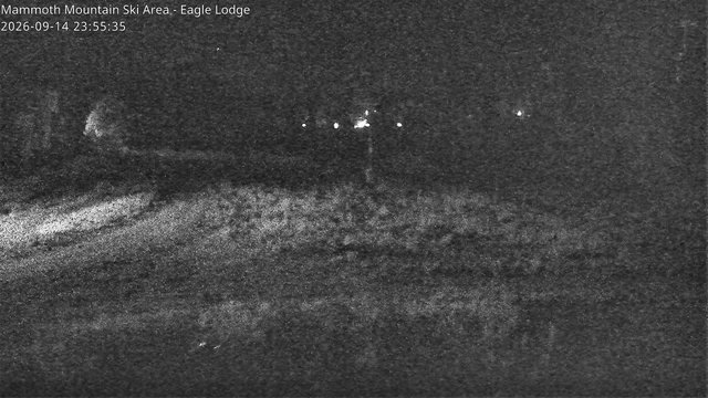 time-lapse frame, Mammoth Eagle Lodge webcam
