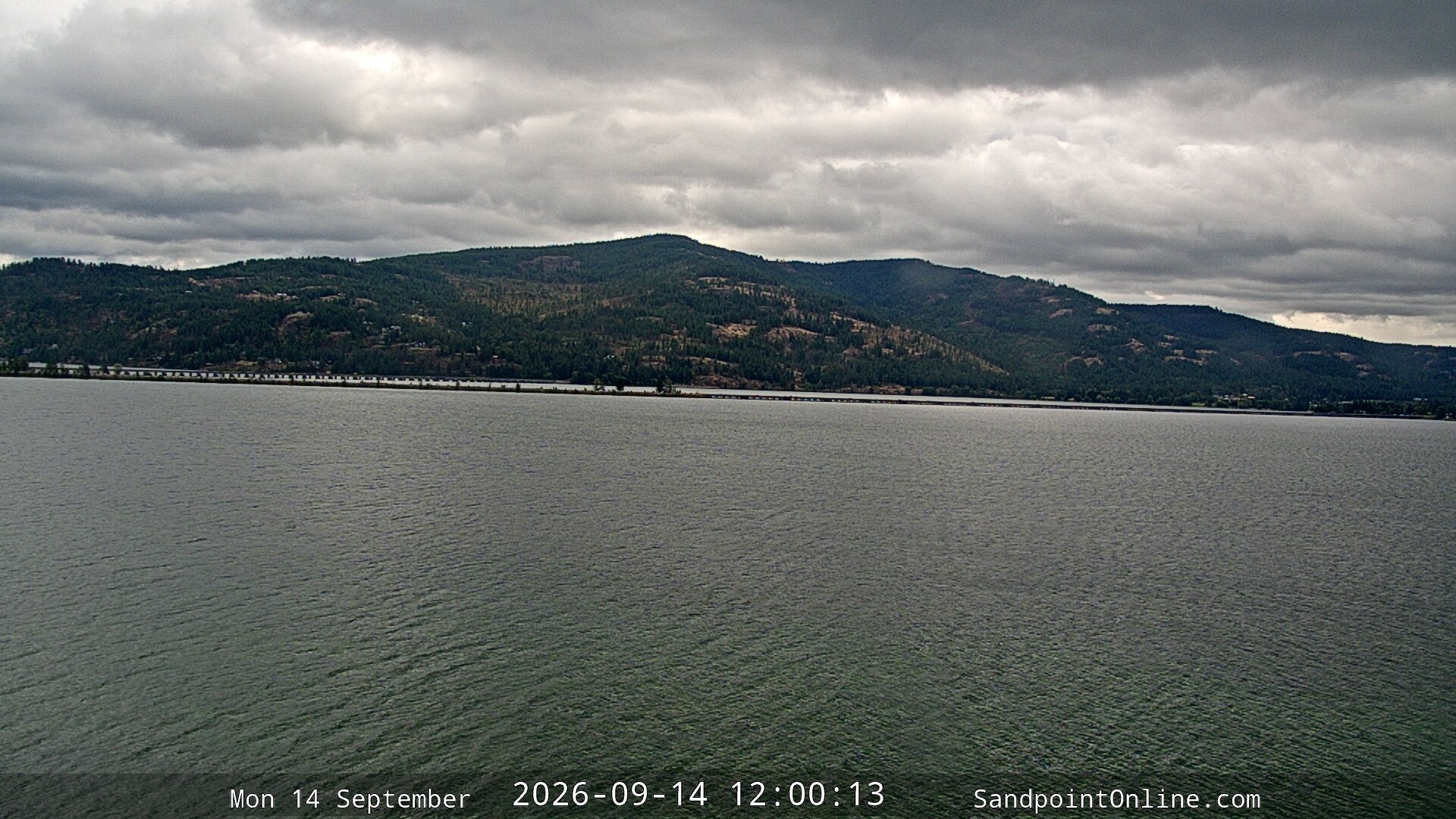 view from Sandpoint Online - Long Bridge on 2026-09-14