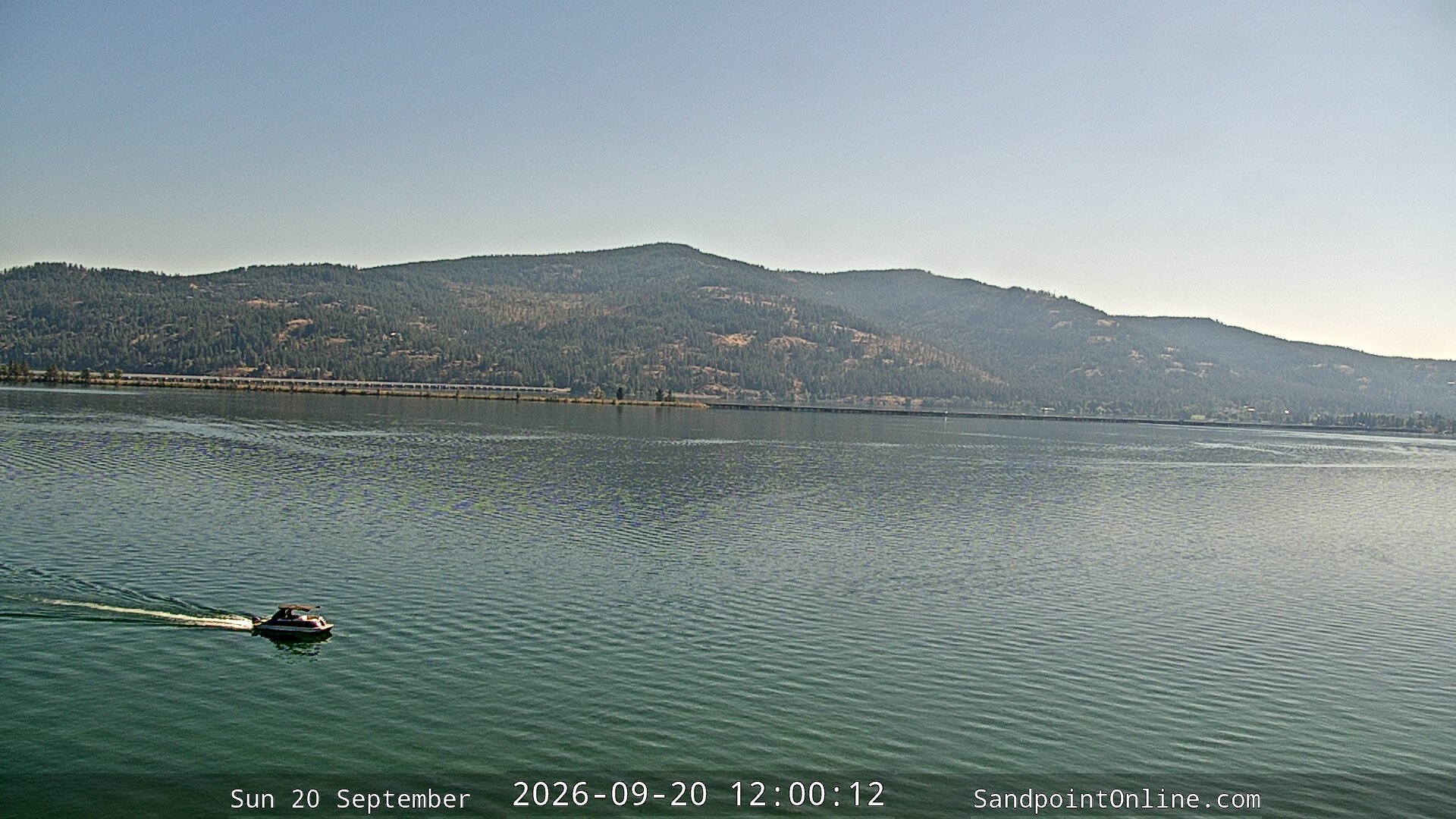 view from Sandpoint Online - Long Bridge on 2026-09-20