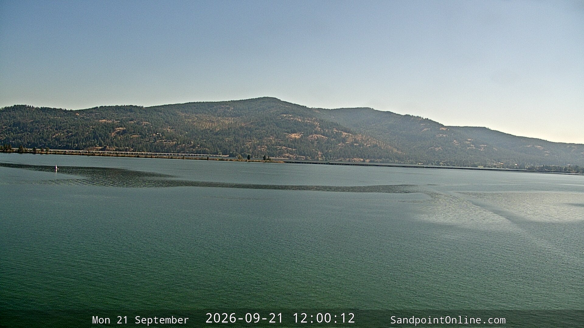 view from Sandpoint Online - Long Bridge on 2026-09-21