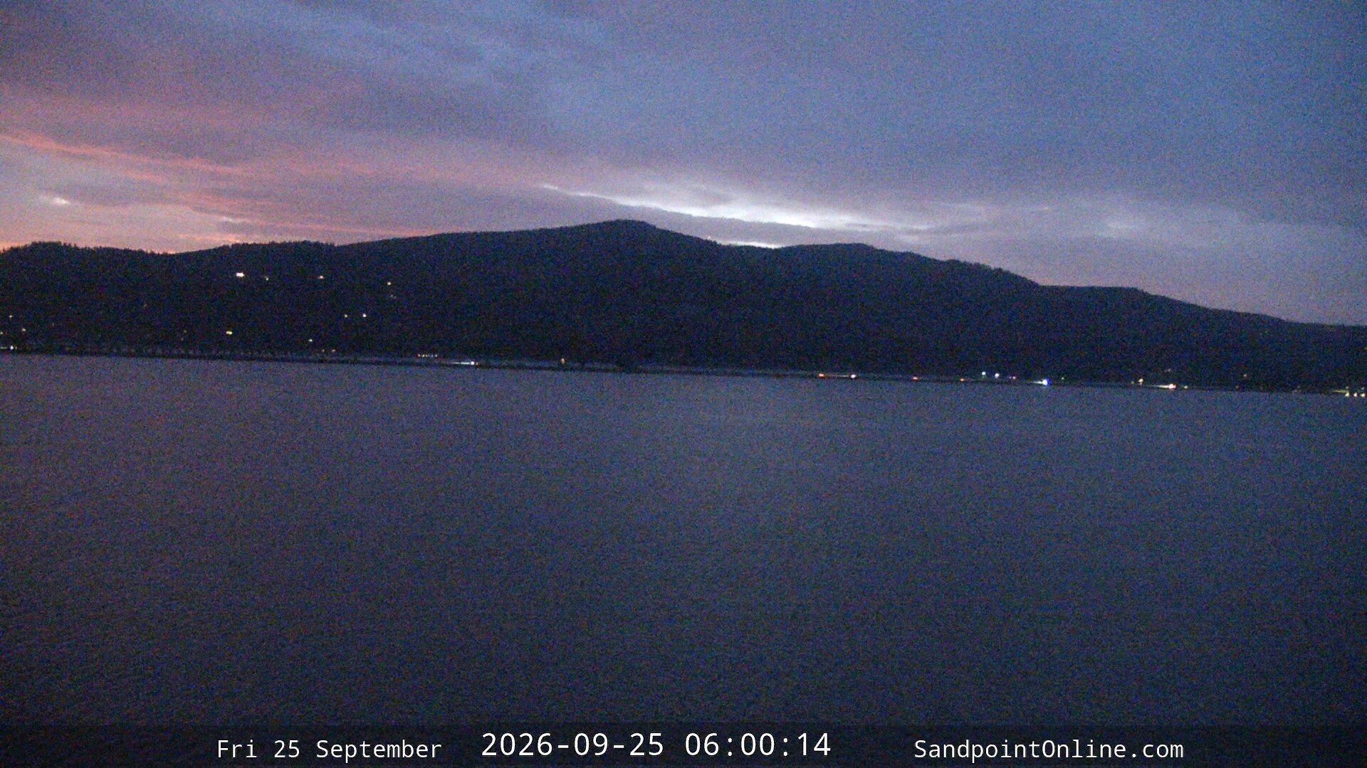 time-lapse frame, Sandpoint Online - Long Bridge webcam