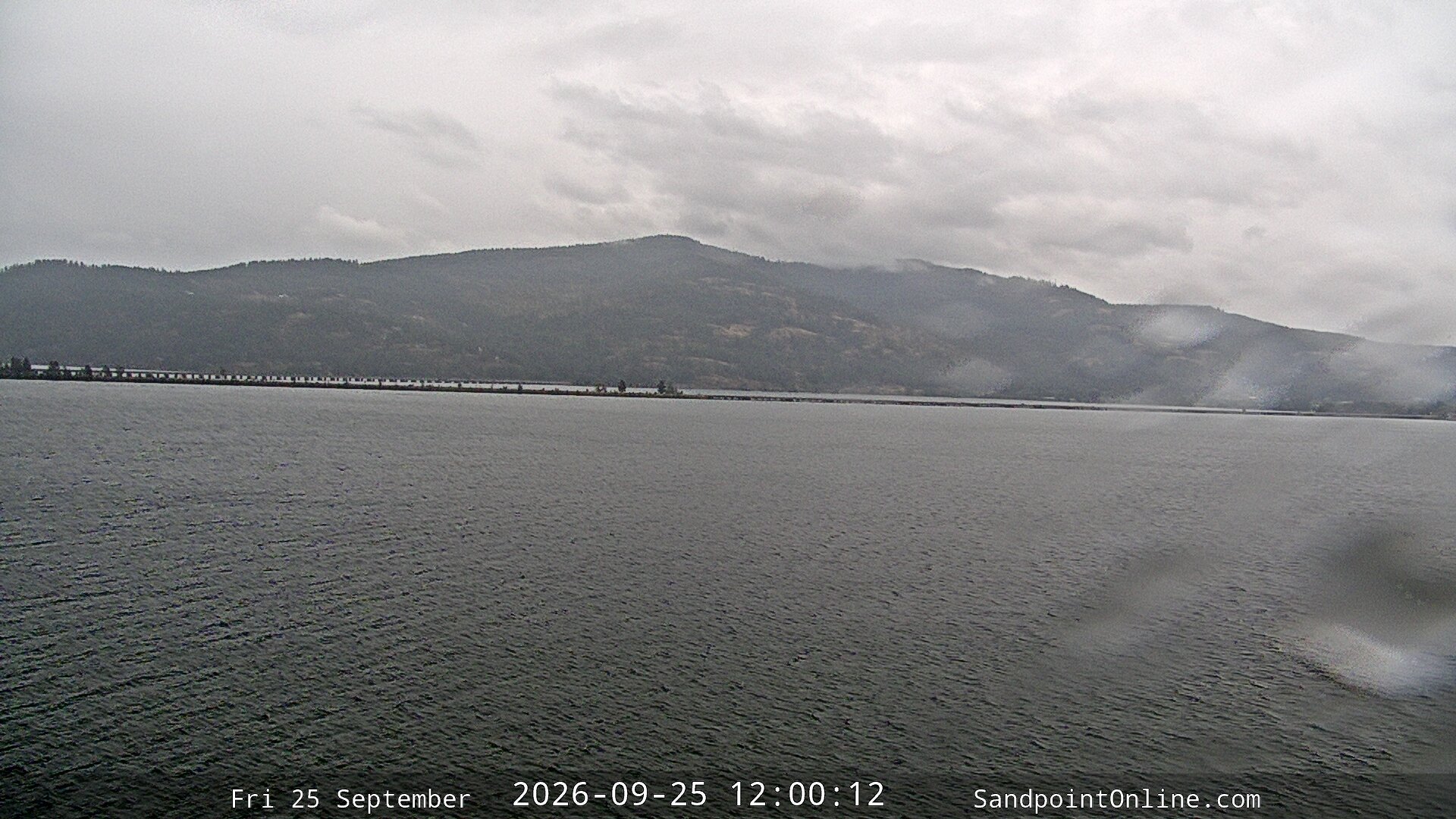 view from Sandpoint Online - Long Bridge on 2026-09-25