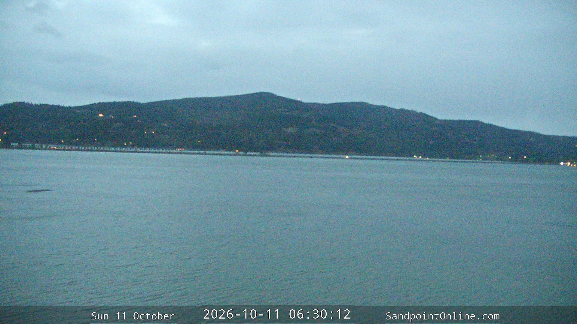 time-lapse frame, Sandpoint Online - Long Bridge webcam