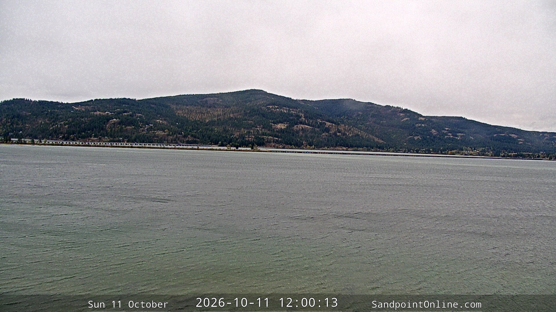 view from Sandpoint Online - Long Bridge on 2026-10-11