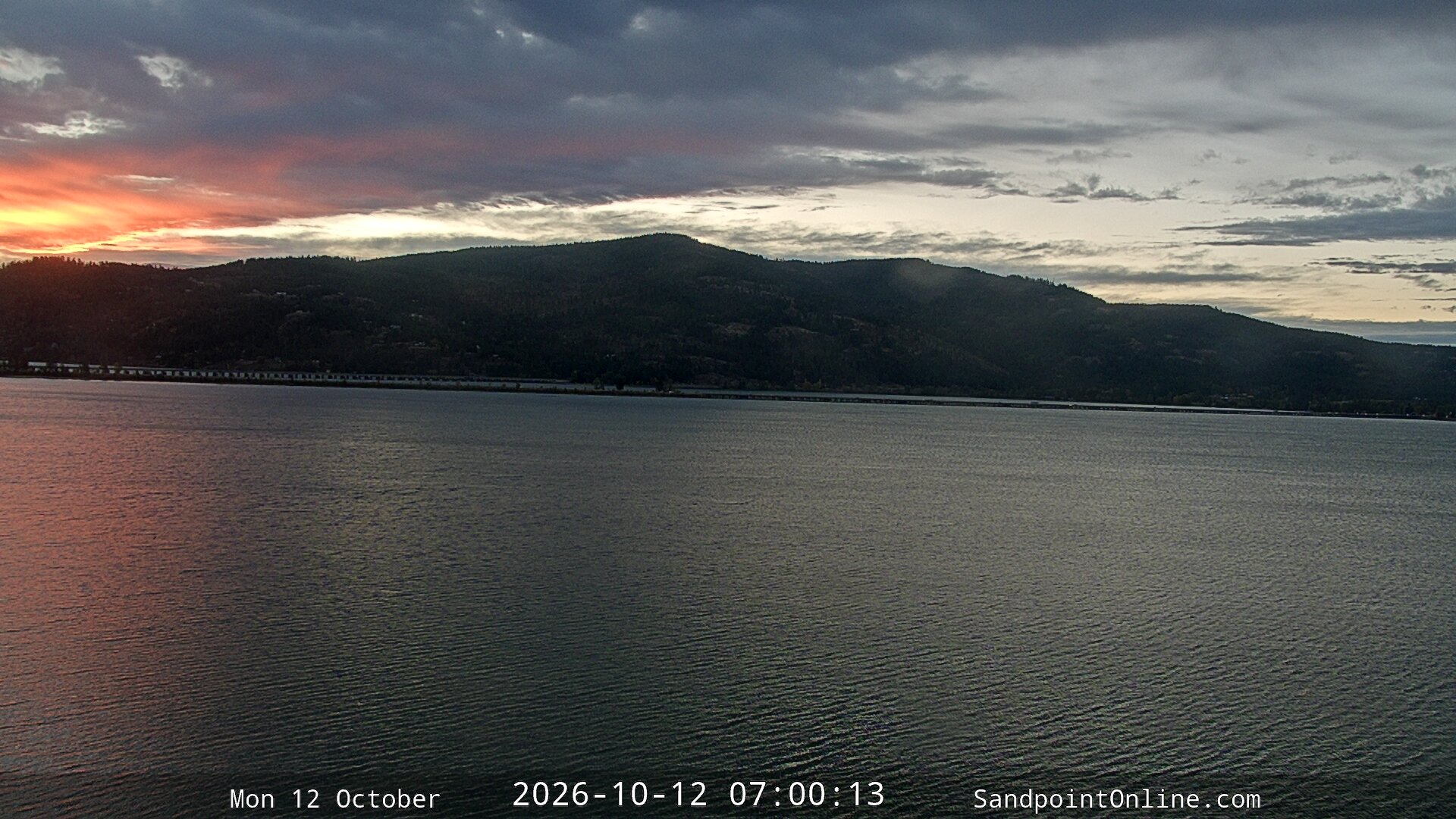 time-lapse frame, Sandpoint Online - Long Bridge webcam