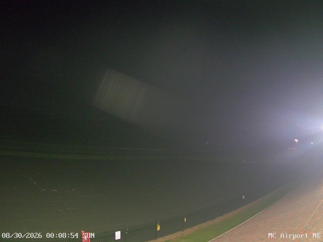 time-lapse frame, Mifflin County Airport (east) webcam