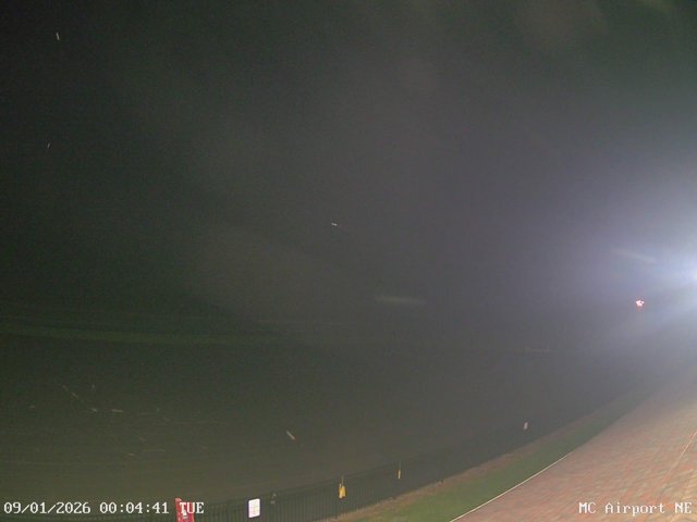 time-lapse frame, Mifflin County Airport (east) webcam