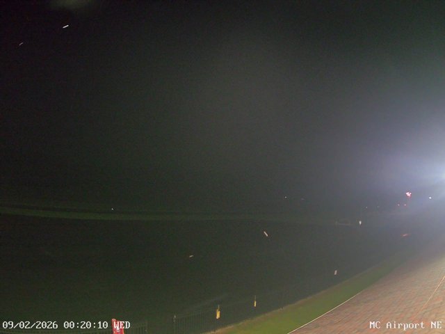 time-lapse frame, Mifflin County Airport (east) webcam