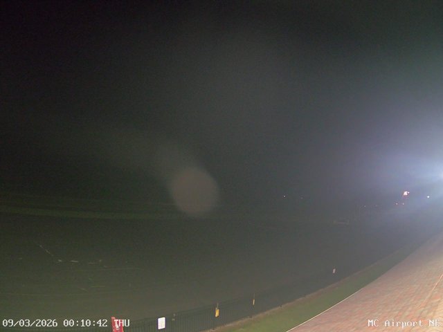 time-lapse frame, Mifflin County Airport (east) webcam