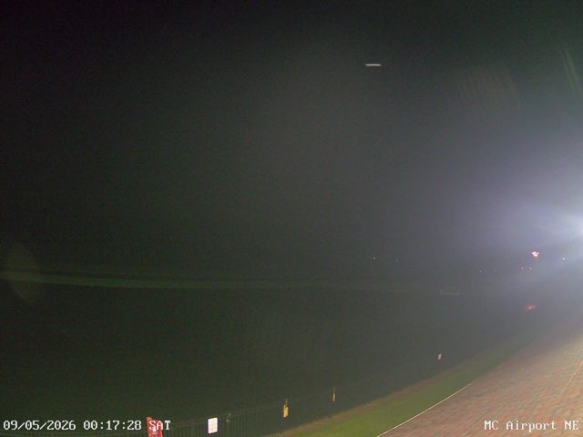 time-lapse frame, Mifflin County Airport (east) webcam