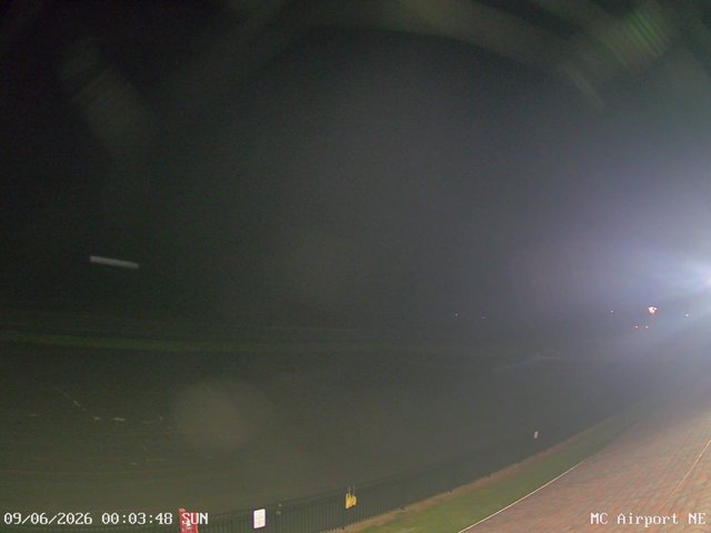 time-lapse frame, Mifflin County Airport (east) webcam