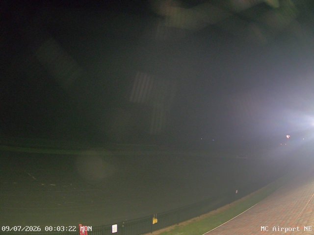 time-lapse frame, Mifflin County Airport (east) webcam