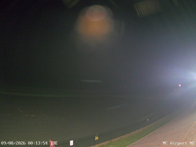 time-lapse frame, Mifflin County Airport (east) webcam