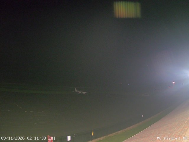 time-lapse frame, Mifflin County Airport (east) webcam
