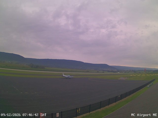 view from Mifflin County Airport (east) on 2026-09-12