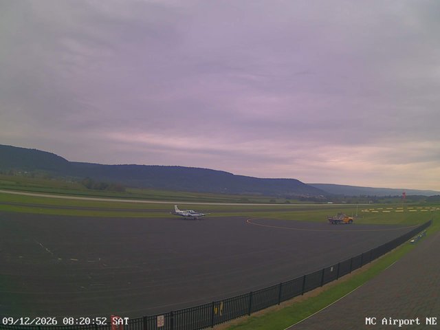 view from Mifflin County Airport (east) on 2026-09-12