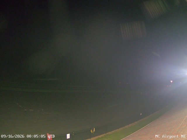time-lapse frame, Mifflin County Airport (east) webcam
