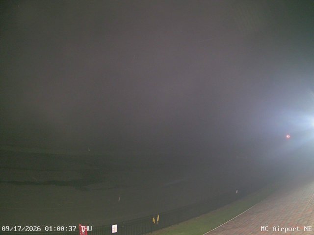 time-lapse frame, Mifflin County Airport (east) webcam