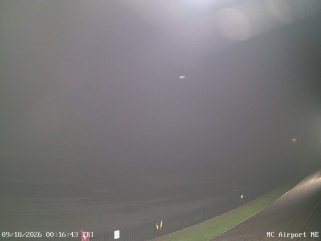 time-lapse frame, Mifflin County Airport (east) webcam