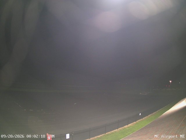 time-lapse frame, Mifflin County Airport (east) webcam