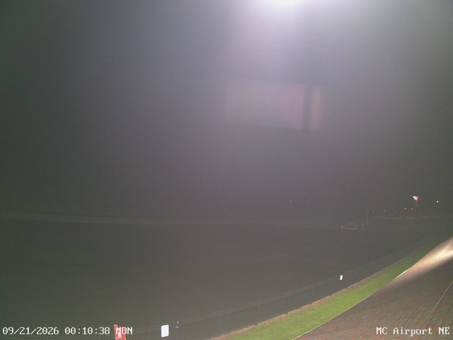 time-lapse frame, Mifflin County Airport (east) webcam