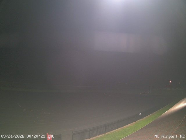 time-lapse frame, Mifflin County Airport (east) webcam
