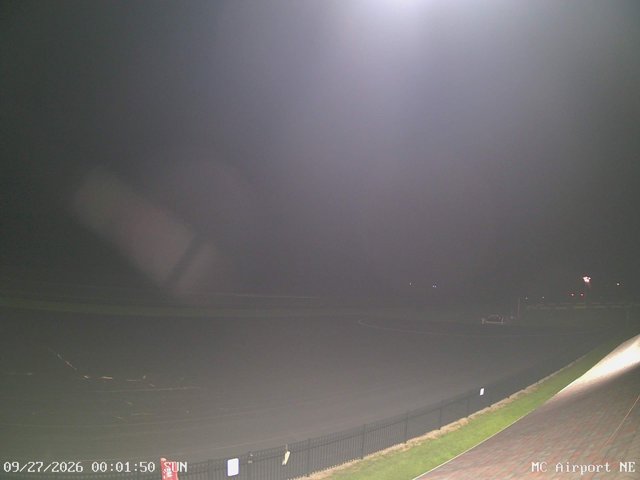 time-lapse frame, Mifflin County Airport (east) webcam
