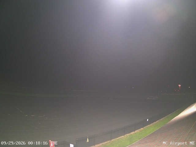 time-lapse frame, Mifflin County Airport (east) webcam