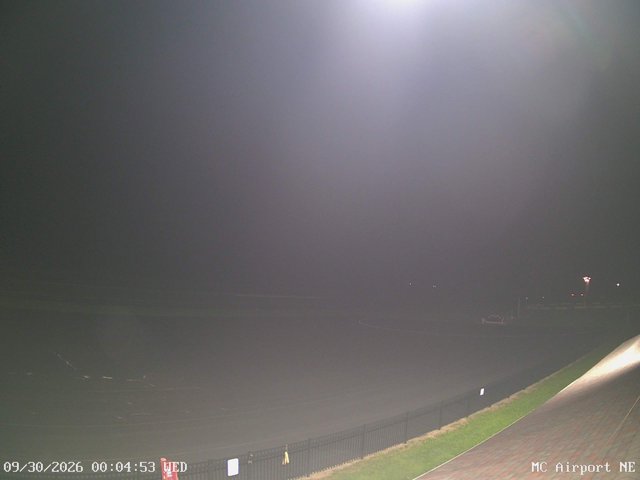 time-lapse frame, Mifflin County Airport (east) webcam