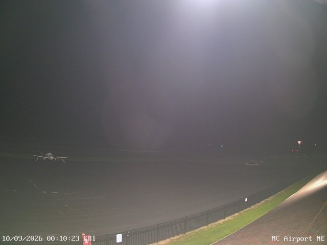 time-lapse frame, Mifflin County Airport (east) webcam