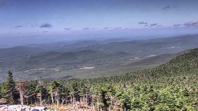 view from Sugarbush Lincoln Peak Scenic on 2026-09-11