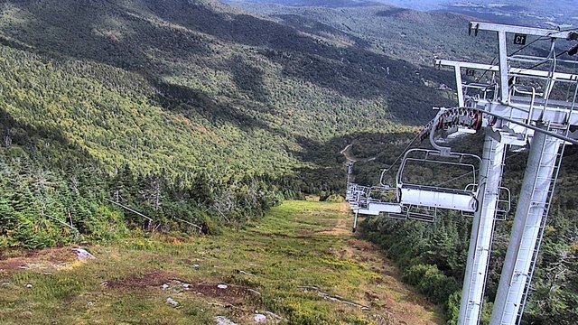 view from Sugarbush Lincoln Peak Scenic on 2026-09-14