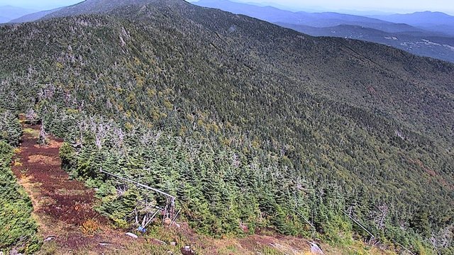 view from Sugarbush Lincoln Peak Scenic on 2026-09-15