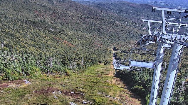 view from Sugarbush Lincoln Peak Scenic on 2026-09-19