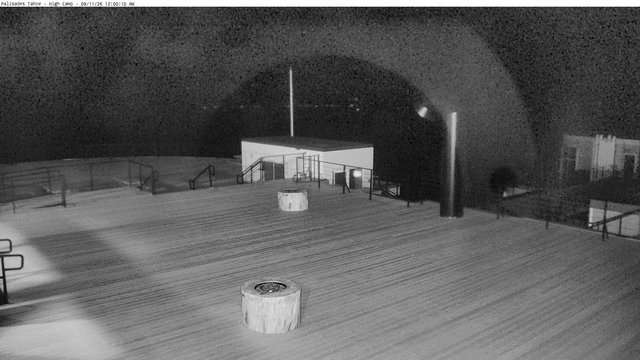 time-lapse frame, Palisades SquawScope webcam