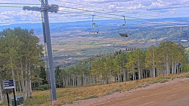 view from Steamboat Four Points on 2026-09-12