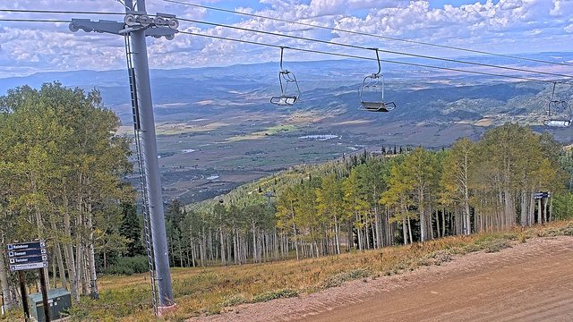 view from Steamboat Four Points on 2026-09-13