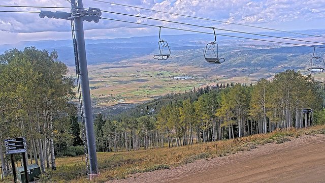 view from Steamboat Four Points on 2026-09-14