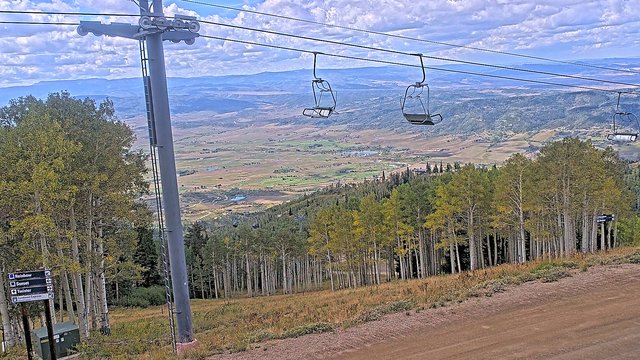 view from Steamboat Four Points on 2026-09-15