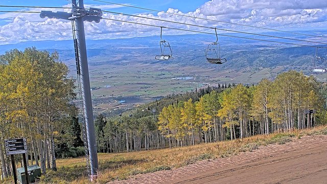 view from Steamboat Four Points on 2026-09-18