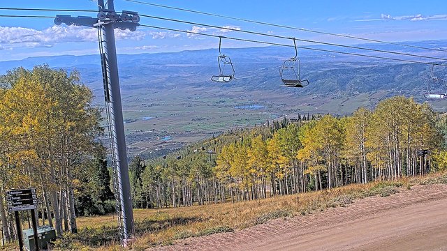 view from Steamboat Four Points on 2026-09-21