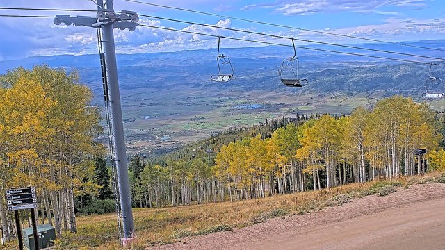view from Steamboat Four Points on 2026-09-22