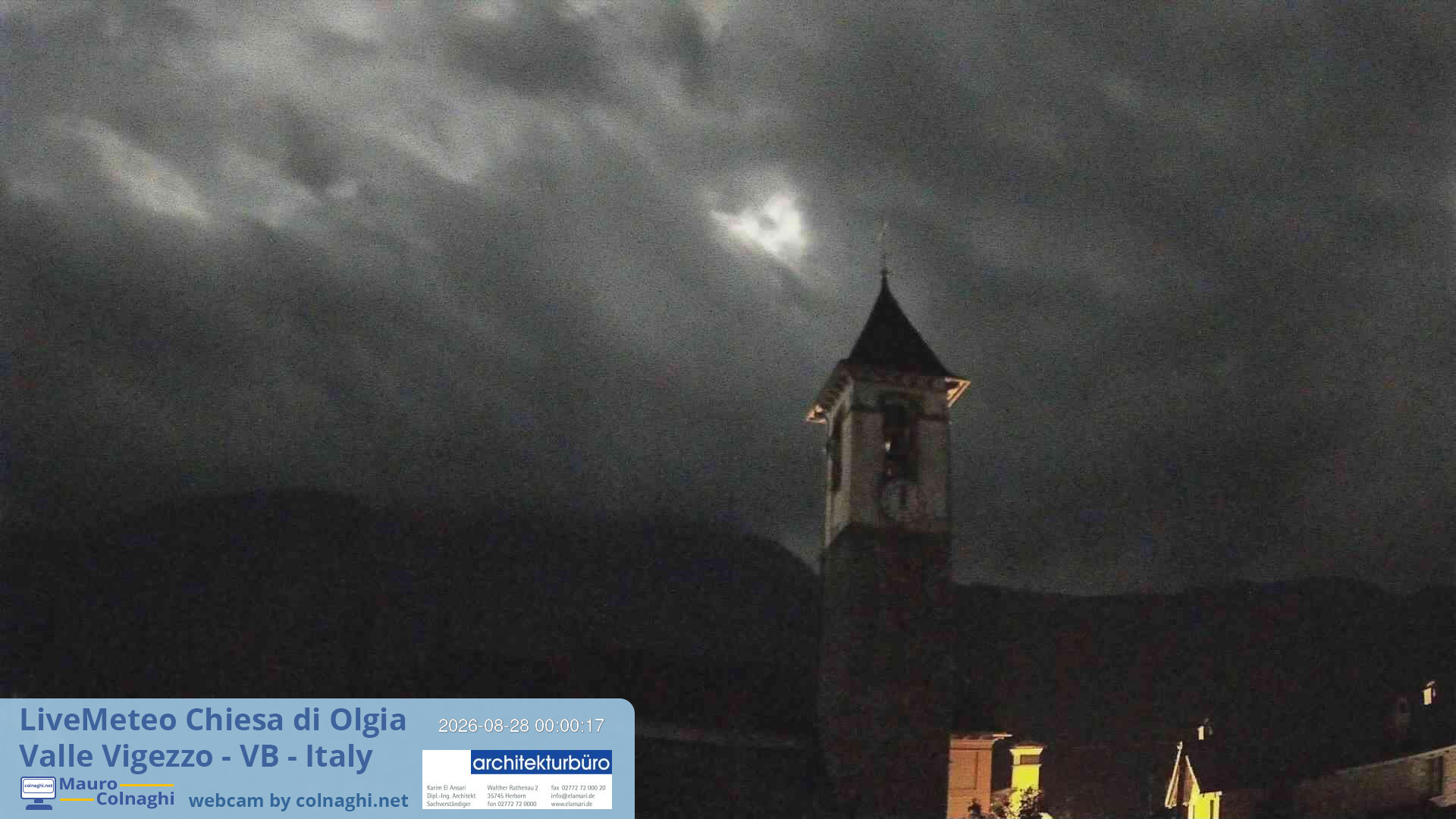 time-lapse frame, Olgia webcam