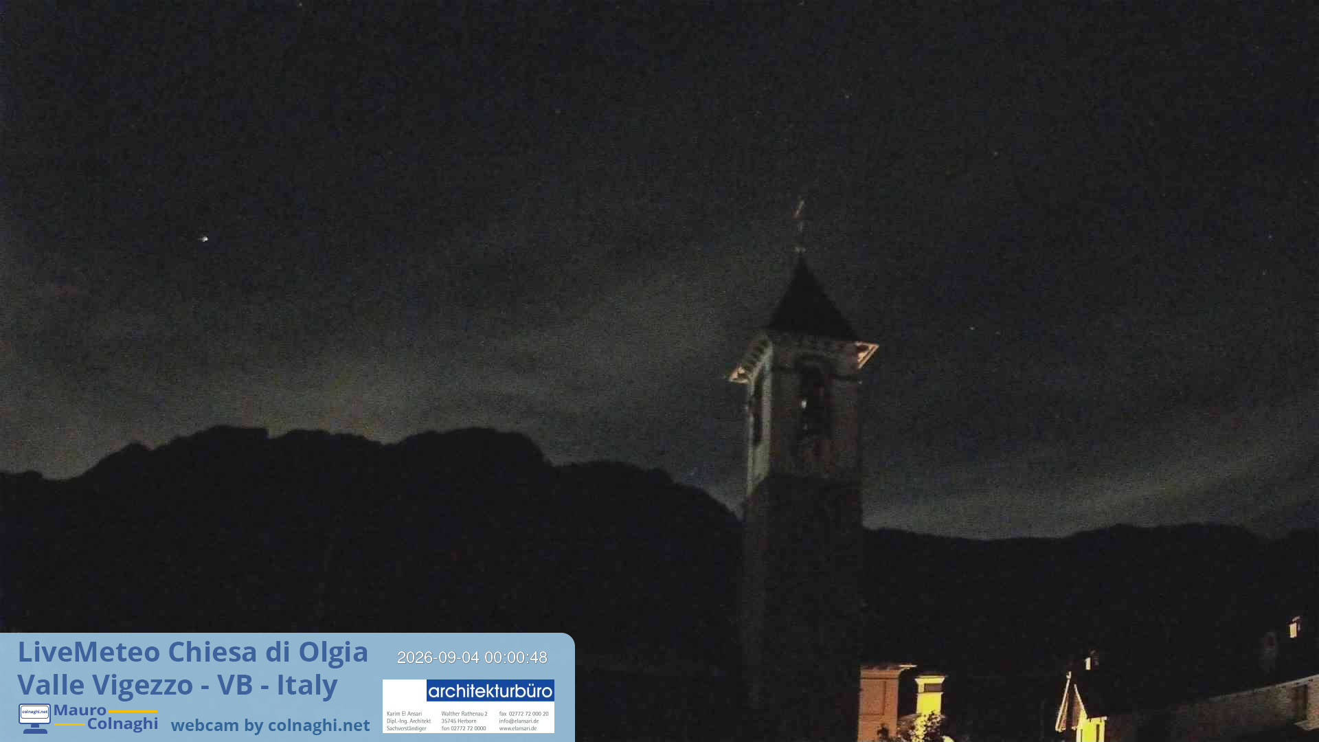 time-lapse frame, Olgia webcam