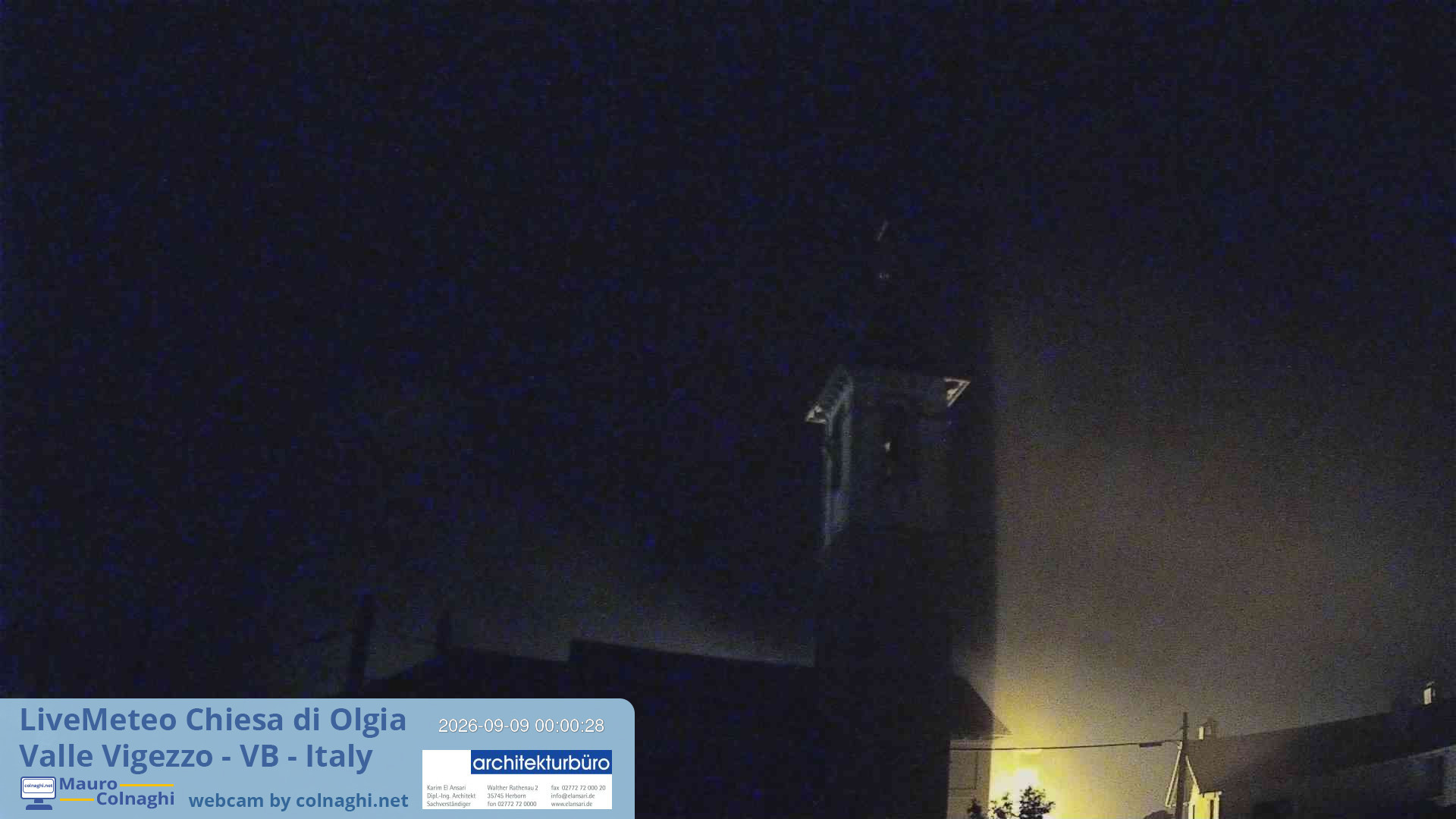 time-lapse frame, Olgia webcam