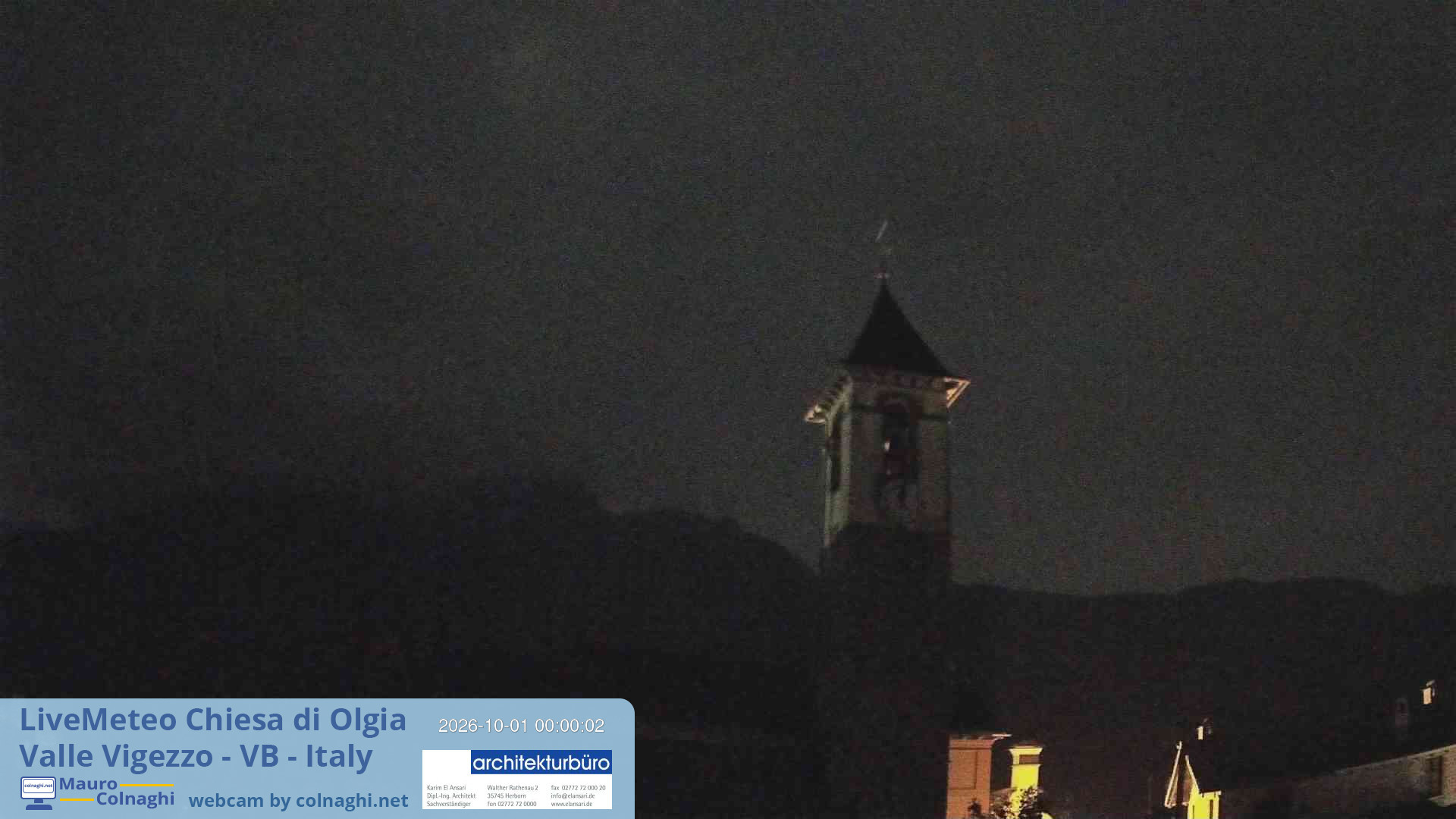 time-lapse frame, Olgia webcam