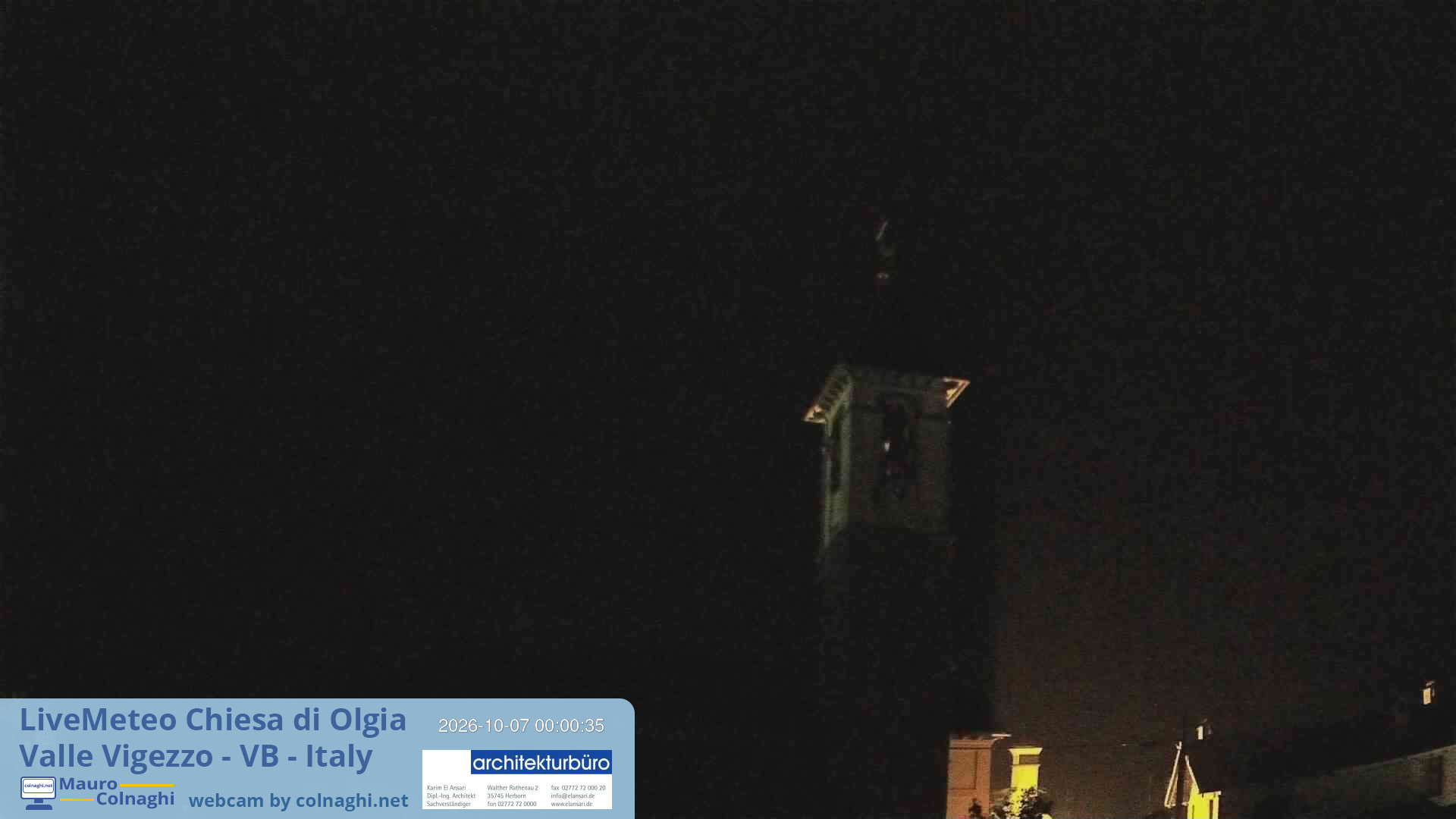 time-lapse frame, Olgia webcam