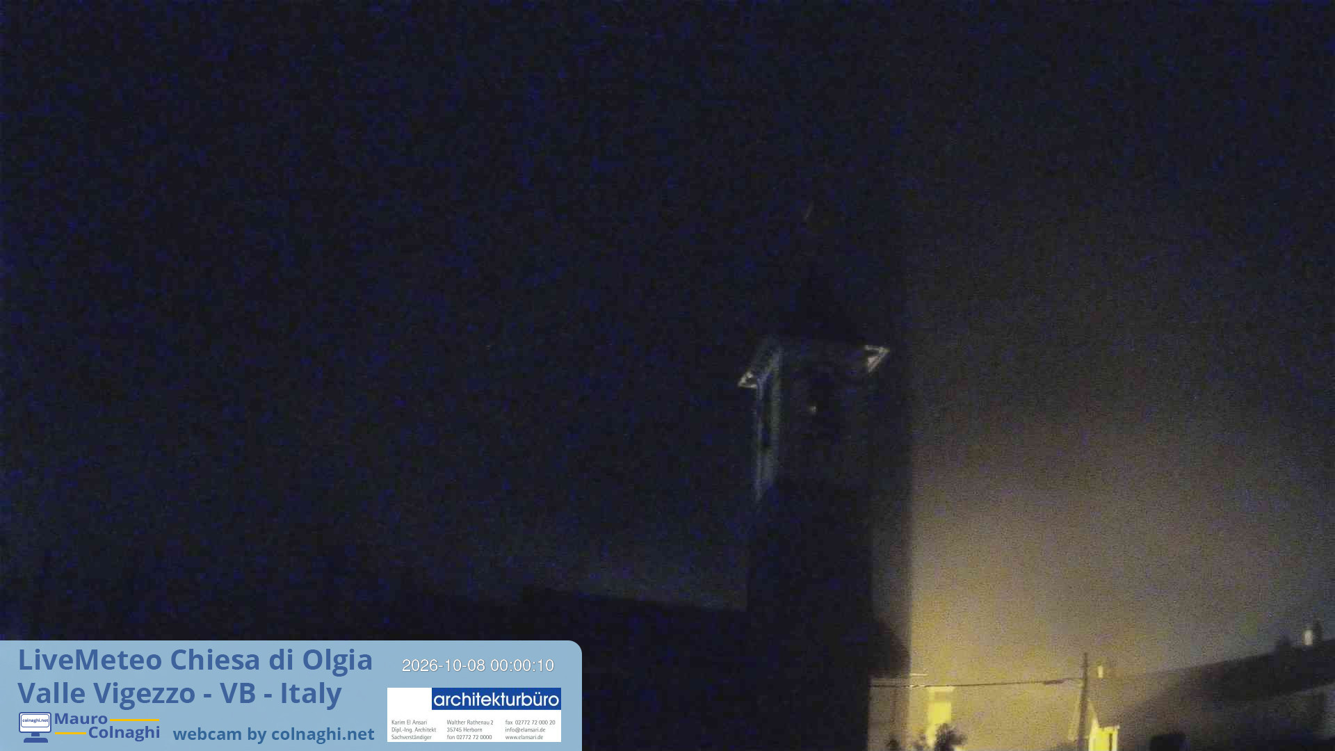 time-lapse frame, Olgia webcam