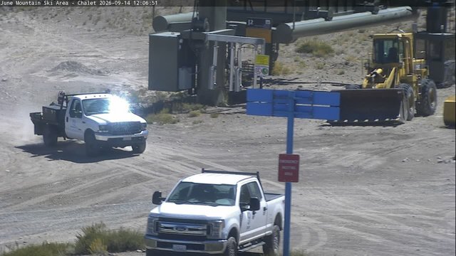 view from Mammoth June Meadows Chalet on 2026-09-14