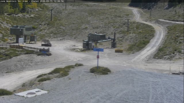view from Mammoth June Meadows Chalet on 2026-09-15
